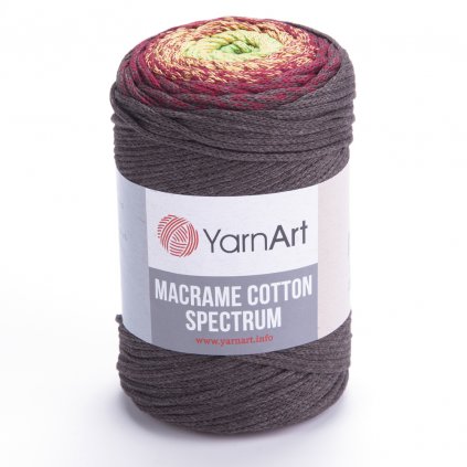 Špagát Macrame Cotton Spectrum Hnedá 1305