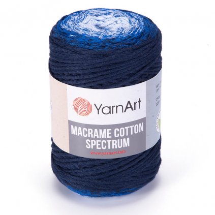 Špagát Macrame Cotton Spectrum Tmavá modrá 1316