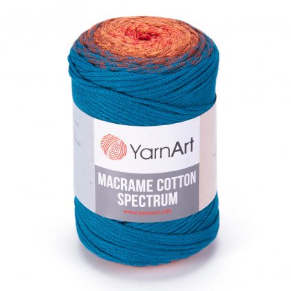 Špagát Macrame Cotton Spectrum Azúrová 1317