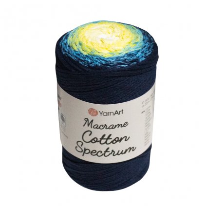 Špagát Macrame Cotton Spectrum Tmavá modrá 1328