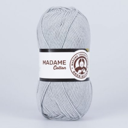 Madame Cotton Svetlo sivá 001