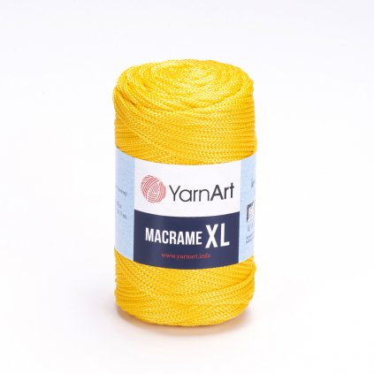 Yarnart Macrame XL Žltá 142