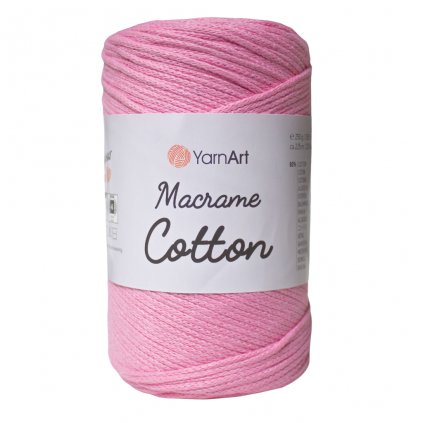 Špagát Macrame Cotton Ružová 779