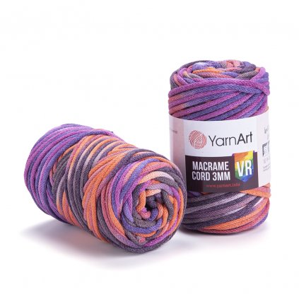 Špagát Macrame Cord 3 MM VR Fialová 922