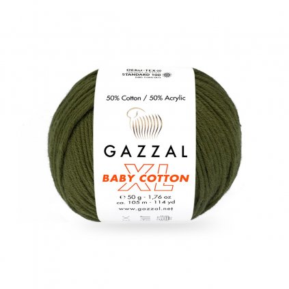 Gazzal Baby Cotton XL Khaki 3463