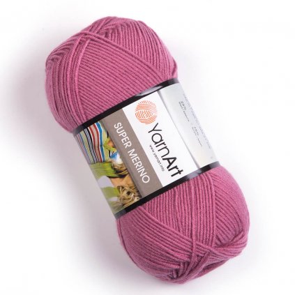 Yarnart Super Merino Ružová 275