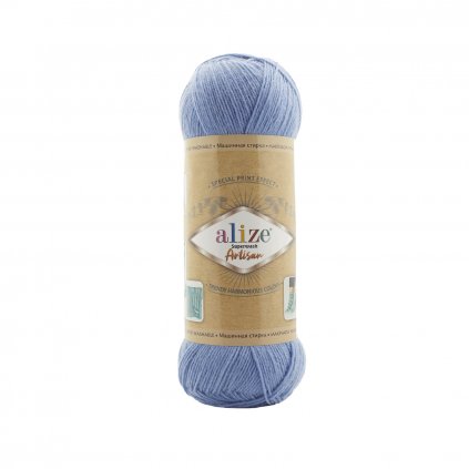 Alize Superwash Artisan svetlo modrá 432