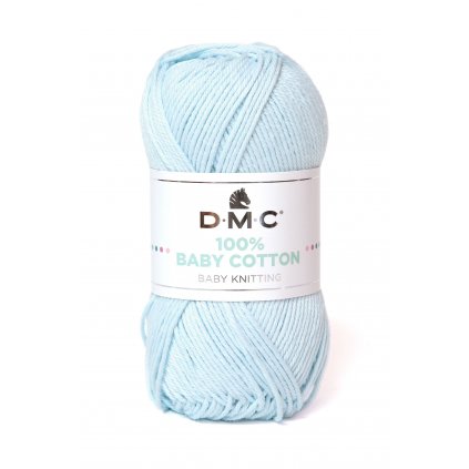 DMC 100% Baby Cotton Svetlá modrá 765