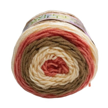 Himalaya Sweet roll 1047-15 Hnedo ružová s béžovou
