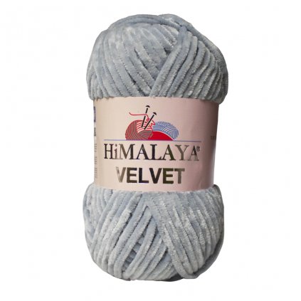 Himalaya Velvet Svetlá sivá 90051