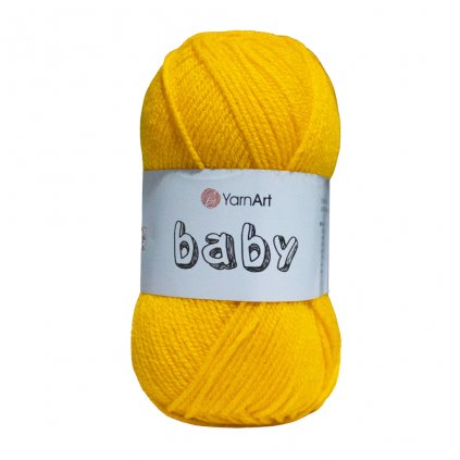 YarnArt Baby Sýta žltá 32