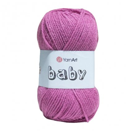 YarnArt Baby Fialovoružová 560