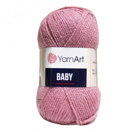YarnArt Baby Staroružová 3017