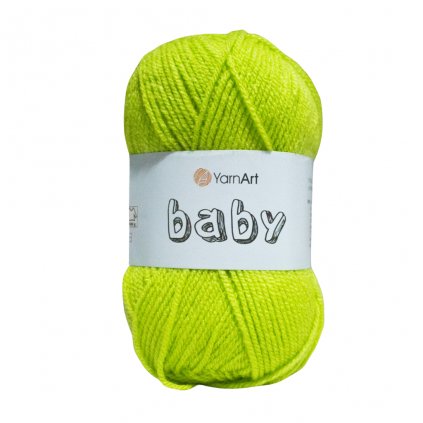 YarnArt Baby Sýta zelená 13854