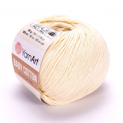 YarnArt Baby Cotton Maslová 402