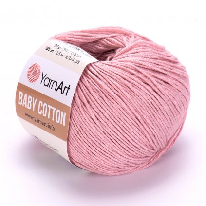 YarnArt Baby Cotton Staroružová 413