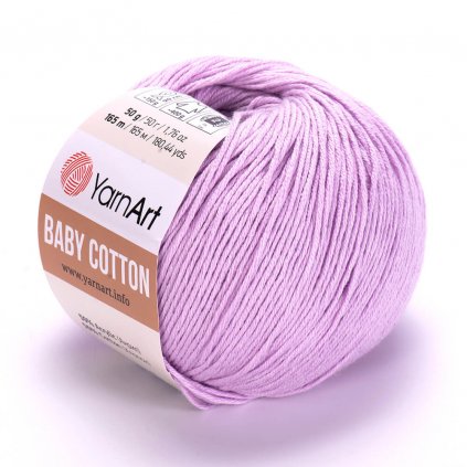 YarnArt Baby Cotton Fialová 416