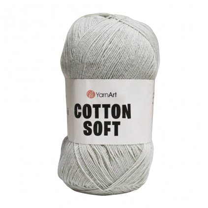 YarnArt Cotton Soft Sivá 49