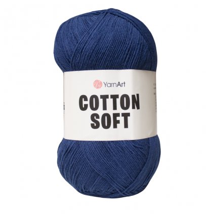 YarnArt Cotton Soft Tmavá modrá 54