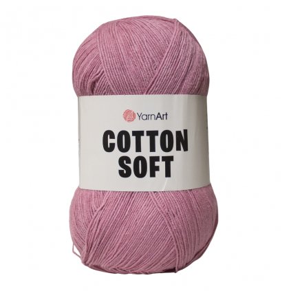 YarnArt Cotton Soft Fialovoružová 65