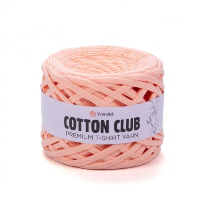 Tričkovlny Cotton Club - Broskyňová 7345