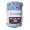 Špagát Macrame Cord 3 MM Svetlo modra 760