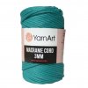 Špagát Macrame Cord 3 MM Azúrovo zelená 783