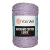 Špagát Macrame Cotton Lurex Fialová 734