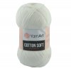 YarnArt Cotton Soft Biela 01