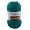 YarnArt Cotton Soft Tmavo tyrkysová 63