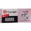 YarnArt Adore Čierna 354