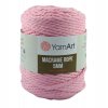 Špagát Macrame Rope 5 MM Púdrová 762