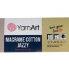 Macrame Cotton Jazzy Zeleno modrá 1217