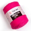 YarnArt Macrame Cord 5 MM Neónovo ružová 803