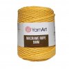 Špagát Macrame Rope 5 MM Tmavo žltá 764