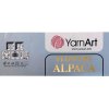 YarnArt Flowers Alpaca 402 Biela, žltá, fialová