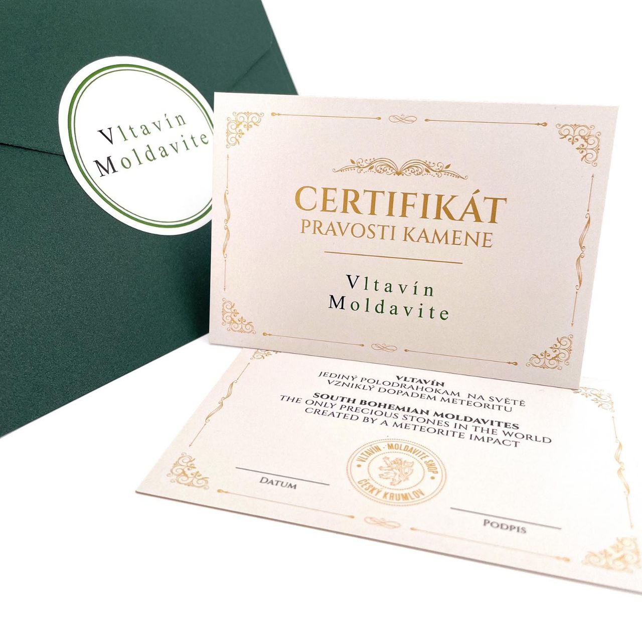 Certifikát pravosti