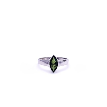 Moldavite ring in silver 2000288040000