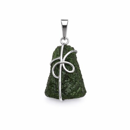 Moldavite pendant in silver 2000070800003