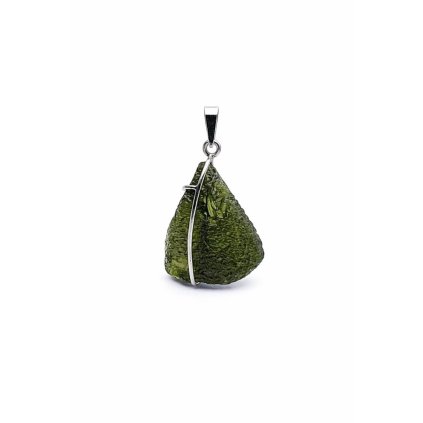 Moldavite pendant in silver 2000153260004