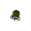 Silver ring with Moldavite P2000316990000