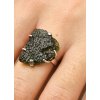 Silver ring with Moldavite P2000285940006