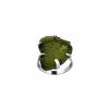 Silver ring with Moldavite P2000285940006
