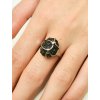 Silver ring with Moldavite P2000316540007
