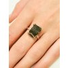 Silver ring with Moldavite P2000315060001
