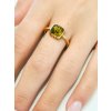 Gold ring with Moldavite P2000298300002
