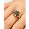Silver ring with Moldavite P2000314990002
