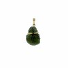 Gold pendant with Moldavite 2000334340009