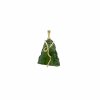 Gold pendant with Moldavite 2000334330000