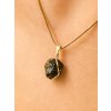 Gold pendant with Moldavite 2000334440006